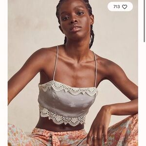 NWOT Free People What's Good Crop Top